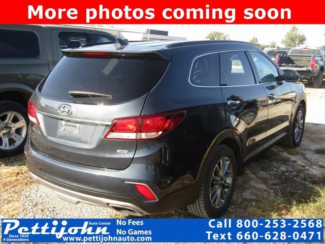 used 2017 Hyundai Santa Fe car, priced at $13,900