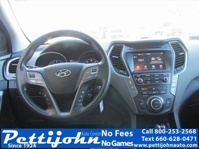 used 2017 Hyundai Santa Fe car, priced at $13,500