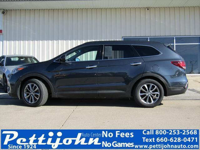 used 2017 Hyundai Santa Fe car, priced at $13,500