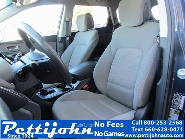 used 2017 Hyundai Santa Fe car, priced at $13,500