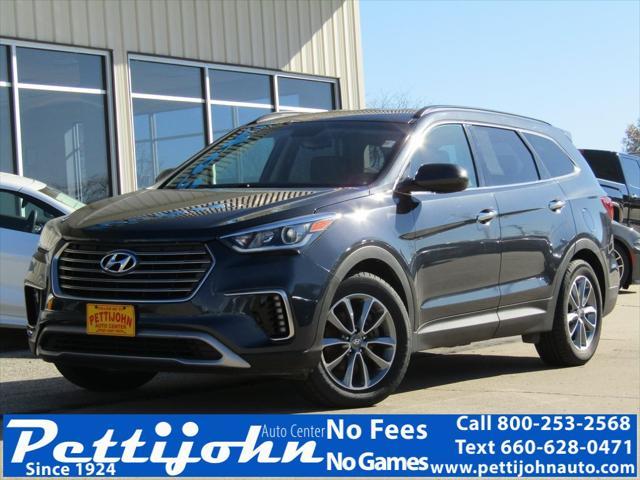 used 2017 Hyundai Santa Fe car, priced at $13,500