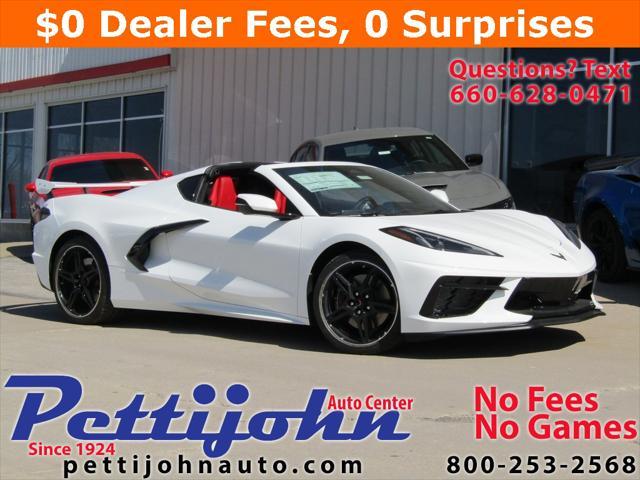 new 2024 Chevrolet Corvette car, priced at $75,000