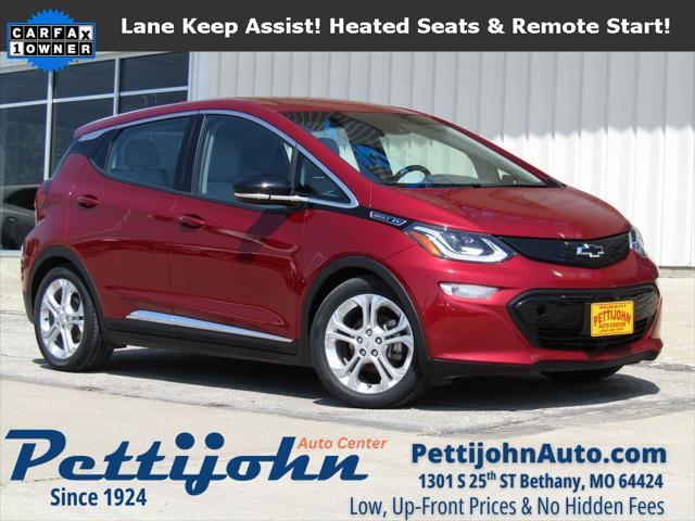 used 2021 Chevrolet Bolt EV car, priced at $12,500