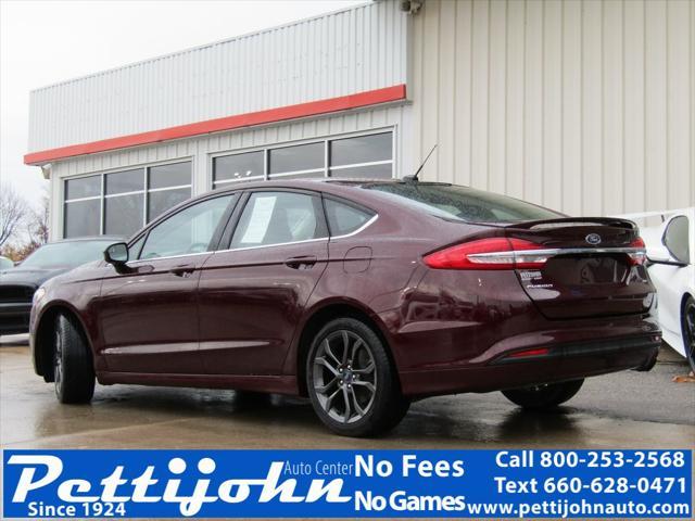 used 2018 Ford Fusion car, priced at $12,500