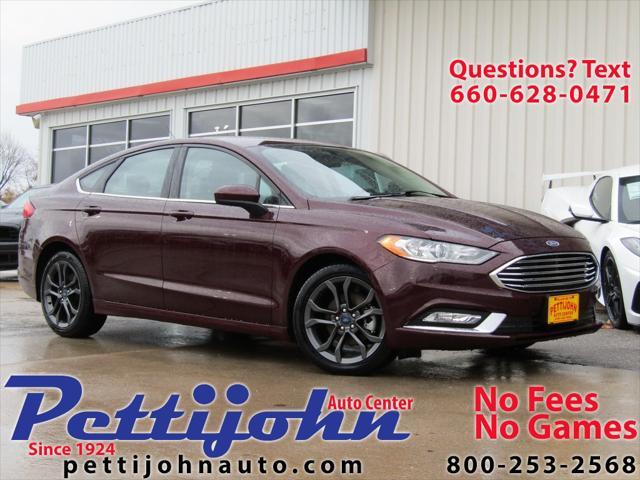 used 2018 Ford Fusion car, priced at $12,500