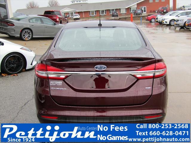 used 2018 Ford Fusion car, priced at $12,500