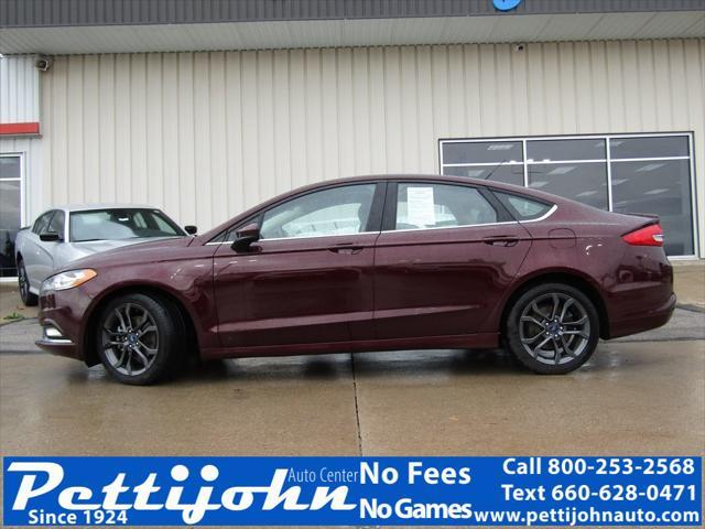 used 2018 Ford Fusion car, priced at $12,500