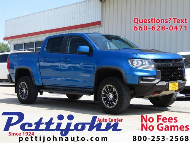 used 2021 Chevrolet Colorado car, priced at $36,900