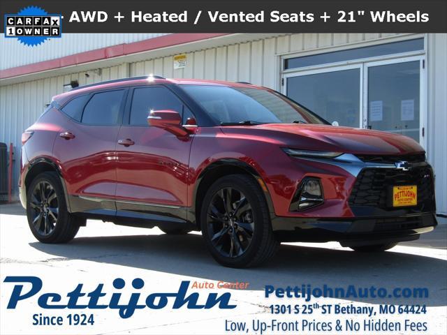 used 2022 Chevrolet Blazer car, priced at $29,500