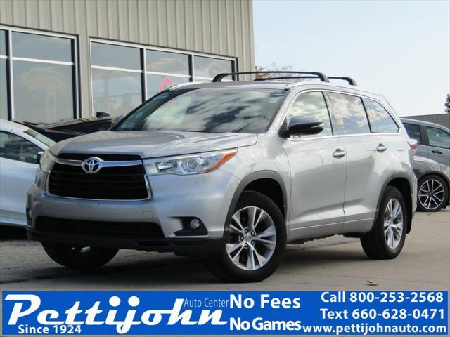 used 2015 Toyota Highlander car, priced at $17,000