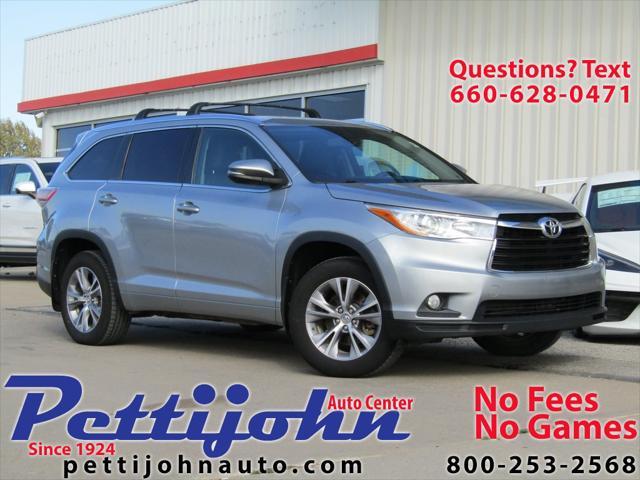 used 2015 Toyota Highlander car, priced at $17,000