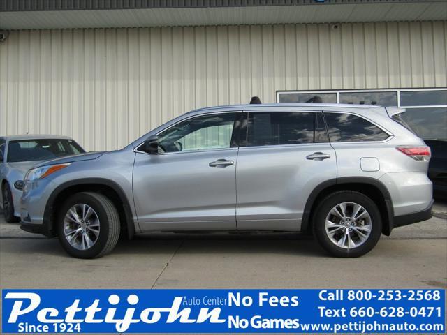 used 2015 Toyota Highlander car, priced at $17,000