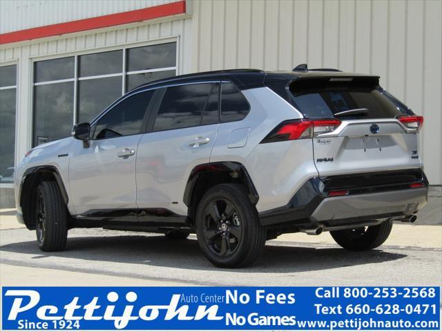 used 2021 Toyota RAV4 Hybrid car