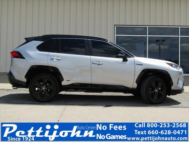 used 2021 Toyota RAV4 Hybrid car