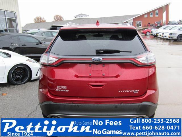 used 2016 Ford Edge car, priced at $16,500