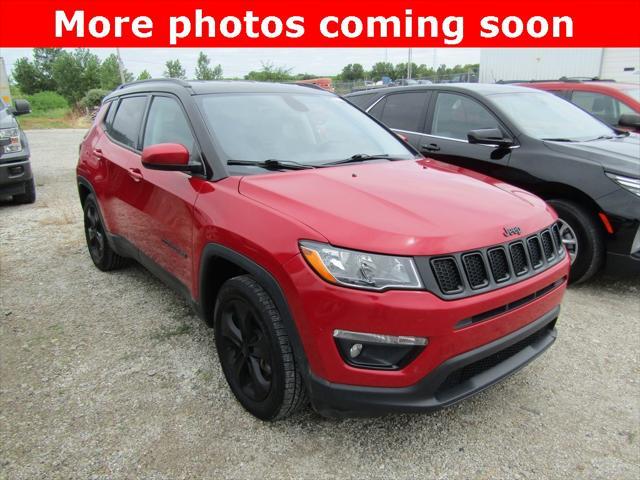 used 2021 Jeep Compass car, priced at $18,500