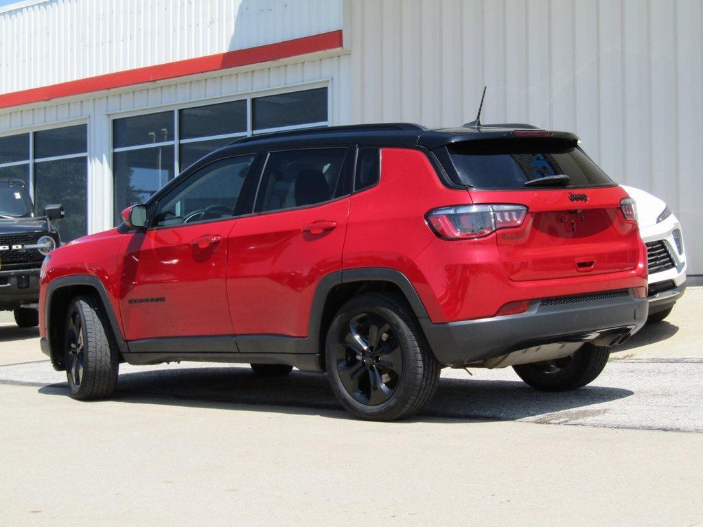 used 2021 Jeep Compass car, priced at $17,700