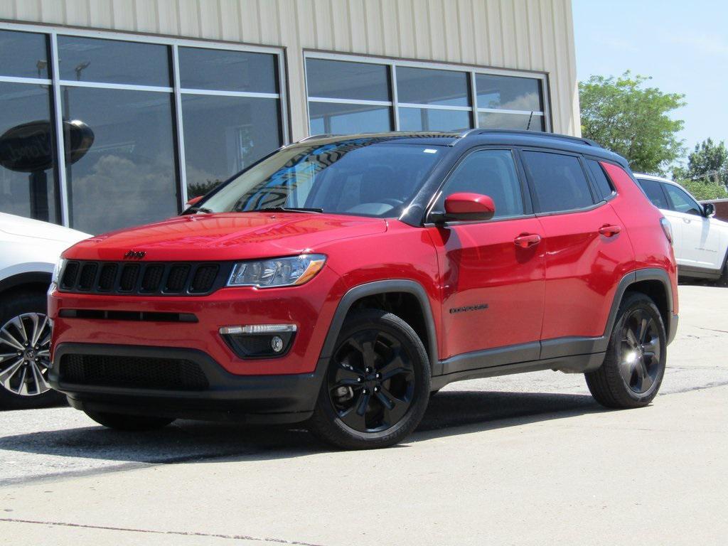 used 2021 Jeep Compass car, priced at $17,700