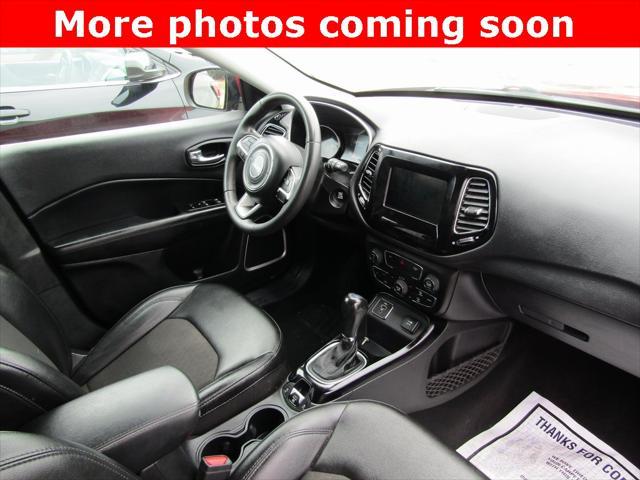 used 2021 Jeep Compass car, priced at $18,500