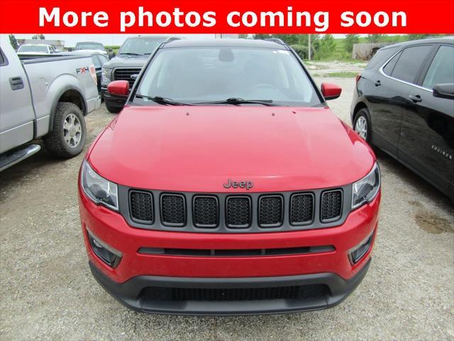 used 2021 Jeep Compass car, priced at $18,500