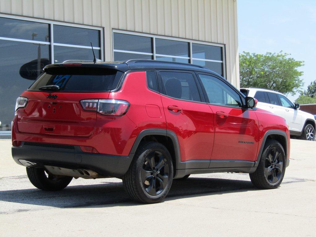 used 2021 Jeep Compass car, priced at $17,700