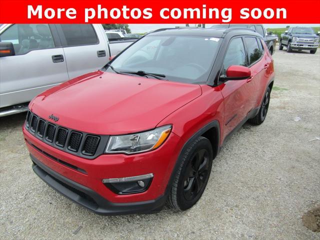 used 2021 Jeep Compass car, priced at $18,500