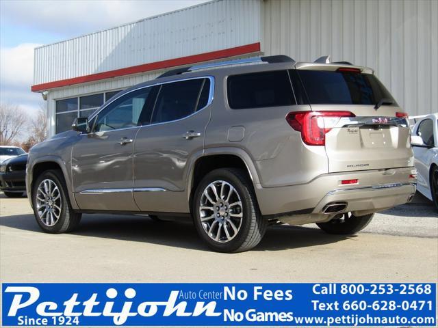 used 2022 GMC Acadia car, priced at $35,500