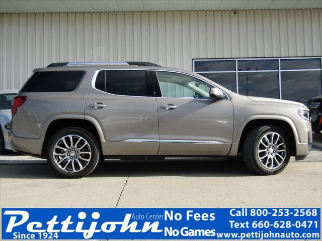 used 2022 GMC Acadia car, priced at $35,500