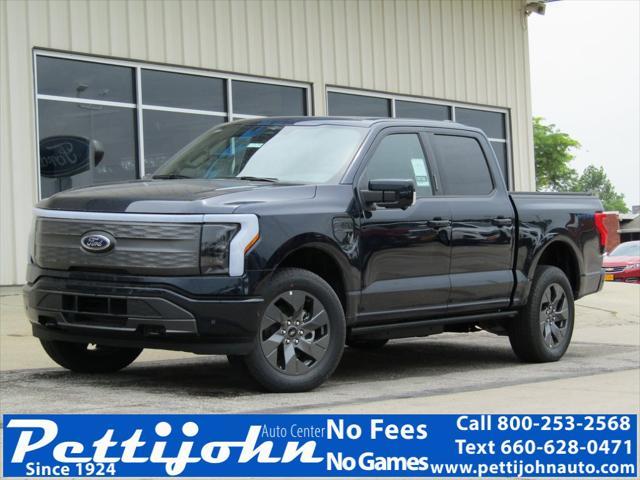 new 2023 Ford F-150 Lightning car, priced at $77,450