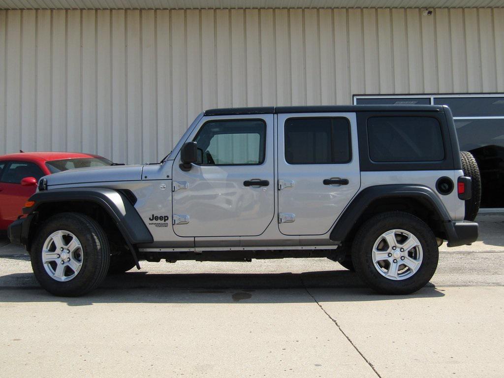 used 2021 Jeep Wrangler Unlimited car, priced at $29,500