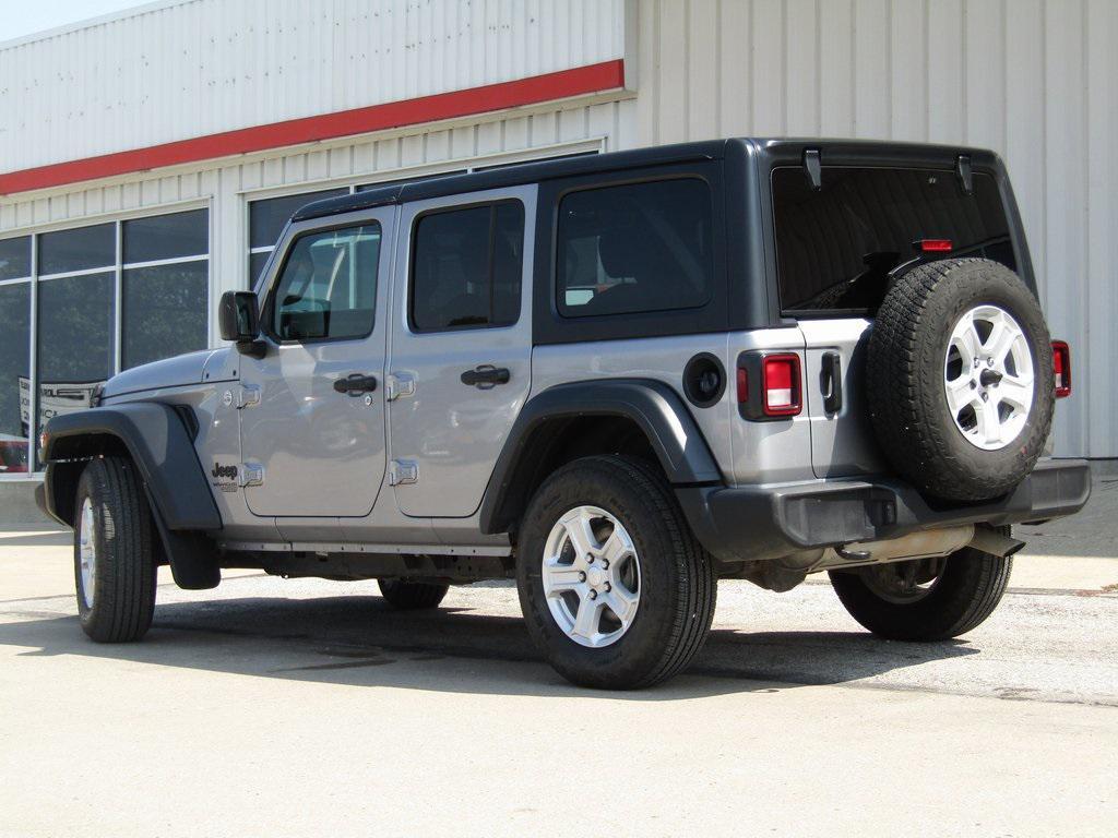 used 2021 Jeep Wrangler Unlimited car, priced at $29,500