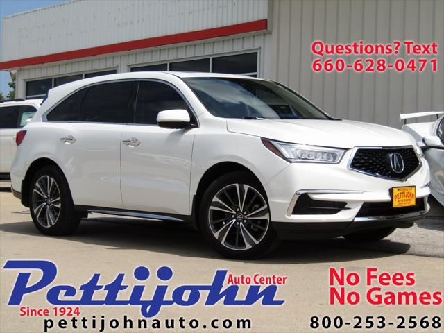 used 2020 Acura MDX car, priced at $25,000