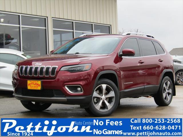 used 2019 Jeep Cherokee car, priced at $17,000