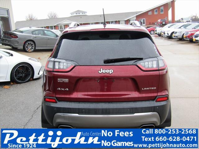 used 2019 Jeep Cherokee car, priced at $17,000