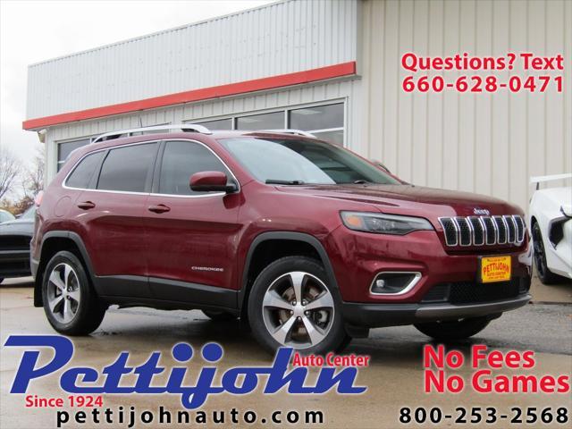 used 2019 Jeep Cherokee car, priced at $17,000