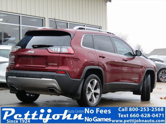 used 2019 Jeep Cherokee car, priced at $17,000