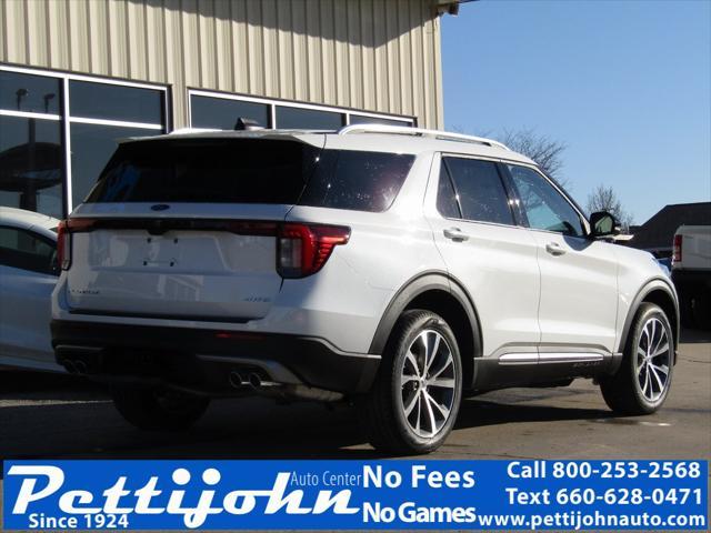 new 2025 Ford Explorer car, priced at $58,346