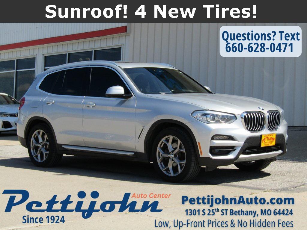 used 2020 BMW X3 car, priced at $20,000