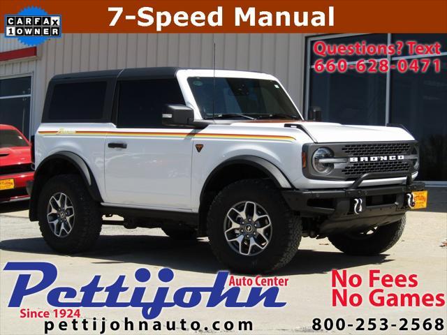 used 2022 Ford Bronco car, priced at $41,900