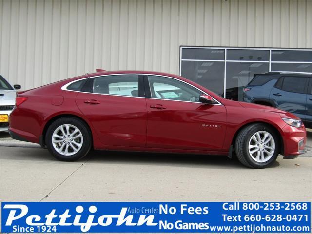 used 2018 Chevrolet Malibu car, priced at $13,500