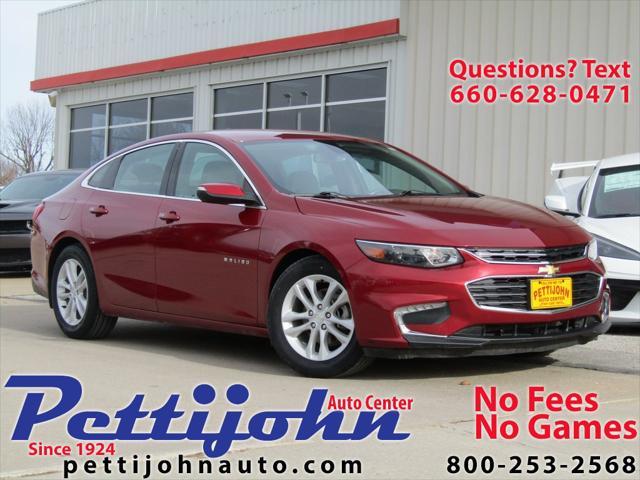 used 2018 Chevrolet Malibu car, priced at $13,500