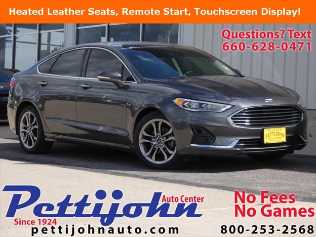 used 2019 Ford Fusion car