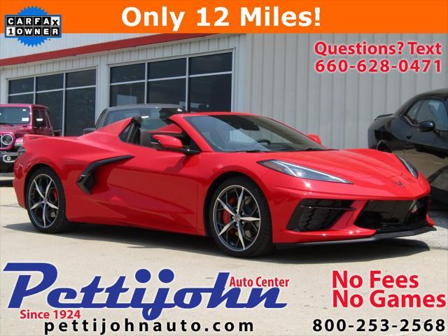 used 2023 Chevrolet Corvette car, priced at $76,500