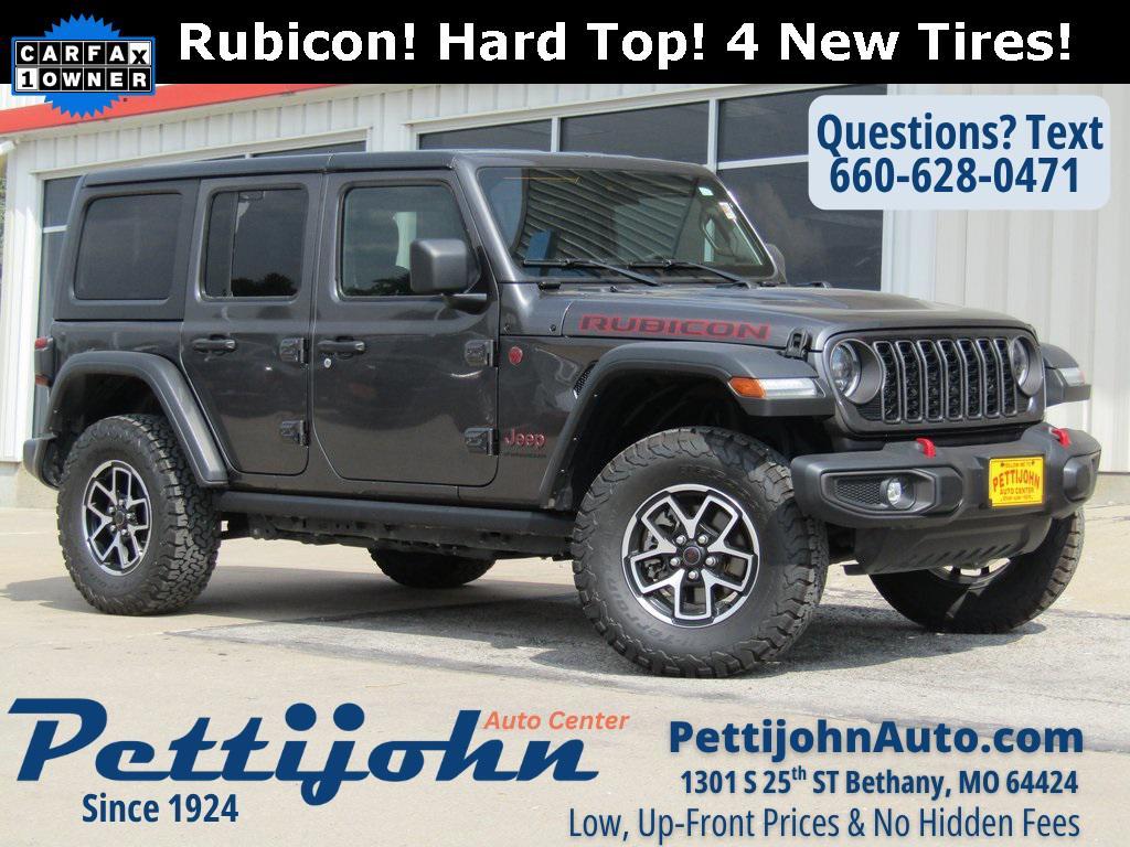used 2024 Jeep Wrangler car, priced at $39,500