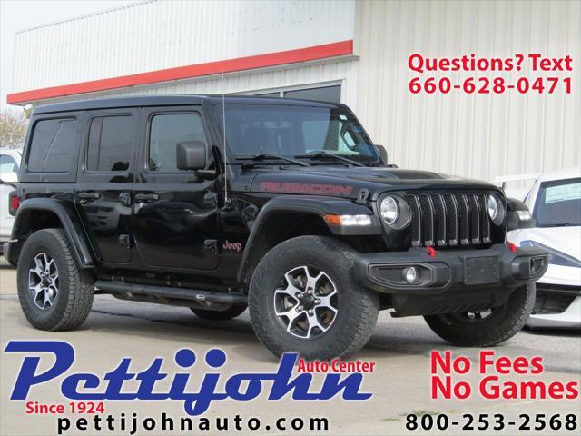 used 2021 Jeep Wrangler Unlimited car, priced at $34,500