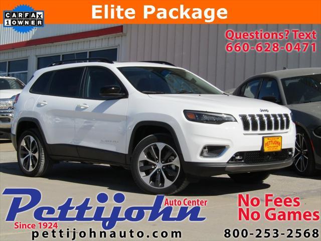 used 2022 Jeep Cherokee car, priced at $32,500