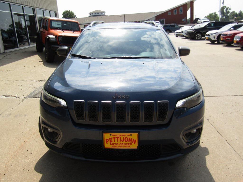 used 2021 Jeep Cherokee car, priced at $17,900