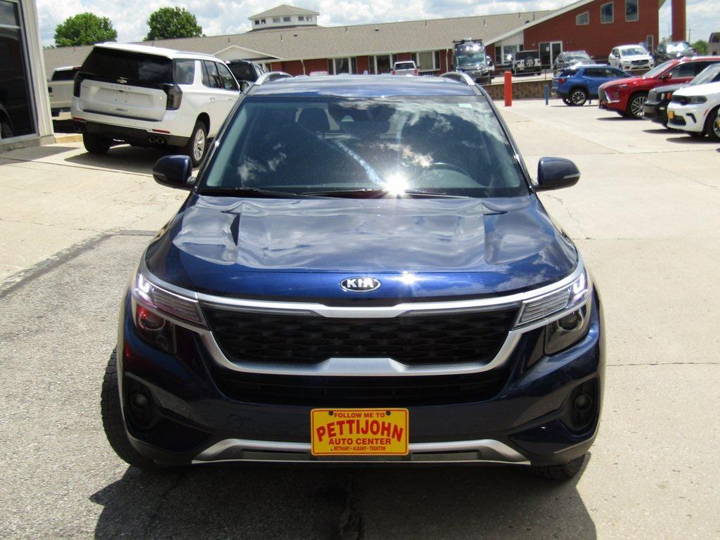 used 2021 Kia Seltos car, priced at $15,500
