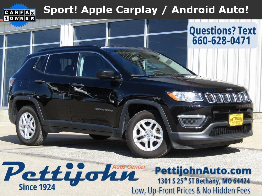 used 2019 Jeep Compass car, priced at $14,500