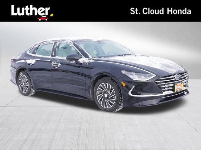 used 2023 Hyundai Sonata Hybrid car, priced at $21,247